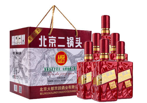42度大都京韵北京二锅头珍品15红瓶6瓶整箱价格？