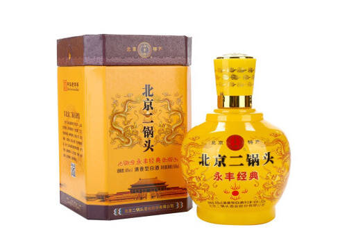 46度永丰牌北京二锅头经典黄金瓶500ml单瓶装多少钱一瓶？