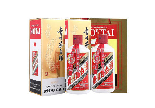 43度贵州茅台飞天茅台酒400mlx2瓶礼盒装价格多少钱？