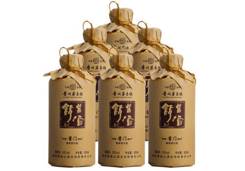 53度贵州茅台镇舒心酱门酱香型白酒500mlx6瓶整箱价格？