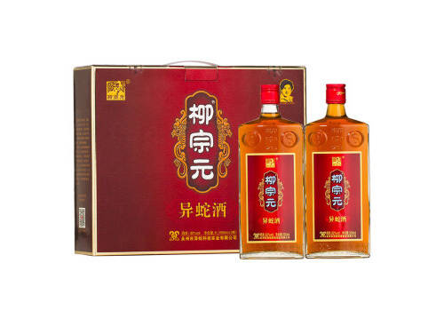 32度柳宗元牌异蛇酒500mlx2瓶礼盒装价格多少钱？