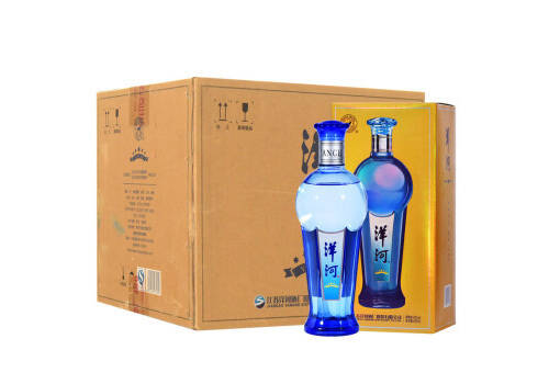 42度洋河蔚蓝星空金版盒白酒480mlx6瓶整箱价格？