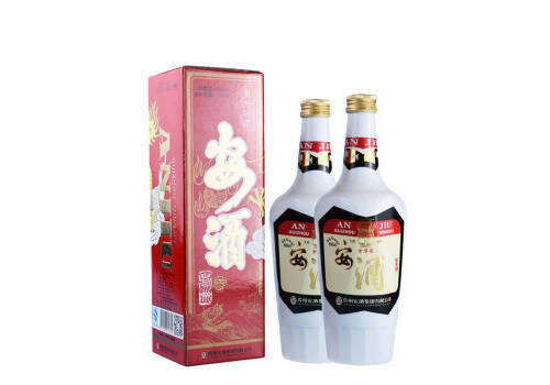 55度贵州安酒2017年产祥龙包装浓香型白酒500ml双瓶装价格多少钱？