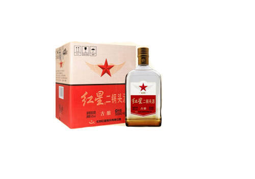 43度北京红星二锅头古酿兼香型白酒500mlx6瓶整箱价格？