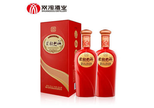 42度双沟柔和双沟红精品450mlx2瓶礼盒装价格多少钱？