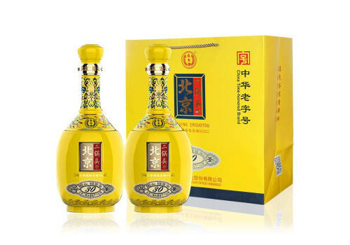 46度永丰牌北京二锅头酒品鉴30盛世黄500mlx2瓶礼盒装价格多少钱？