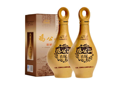 52度鸡公山古酿陶瓷瓶装白酒500mlx2瓶礼盒装价格多少钱？