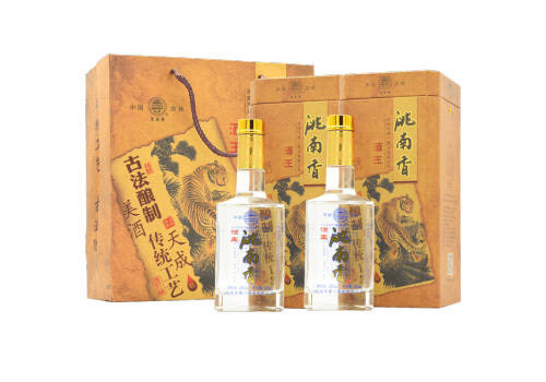 52度洮南香酒王浓香型白酒500mlx2瓶礼盒装价格多少钱？