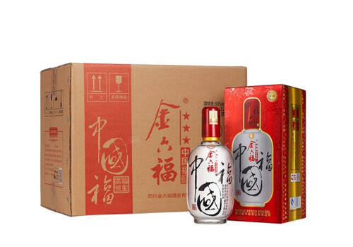 50度金六福中国福三星白酒6瓶整箱市场价多少钱？