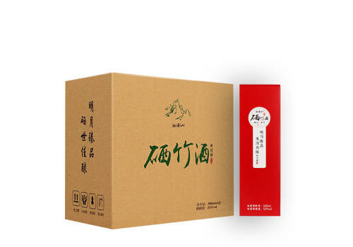 52度白帝山竹筒酒原生态竹酒500MLx6瓶整箱卖多少钱？