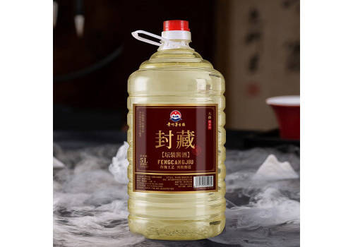 53度贵州黔英雄封藏桶装酱香型白酒5L多少钱一瓶？
