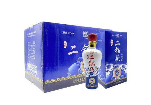 48度北京军功二锅头清香型白酒500mlx6瓶整箱价格？