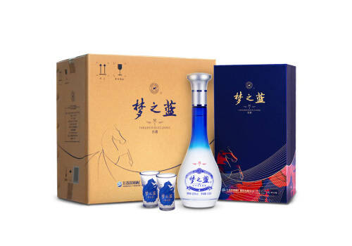 52度洋河梦之蓝M1·精尊享版白酒500mlx4瓶整箱价格？