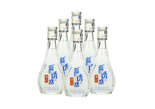 42度洋河蓝的诱惑小酒白色版100mlx6瓶整箱价格？
