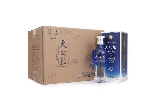 42度洋河蓝色经典天之蓝白酒旗舰版520mlx6瓶整箱价格？
