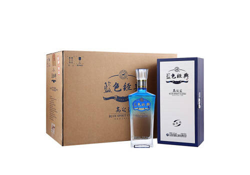 52度洋河蓝色经典高之蓝白酒500mlx6瓶整箱价格？