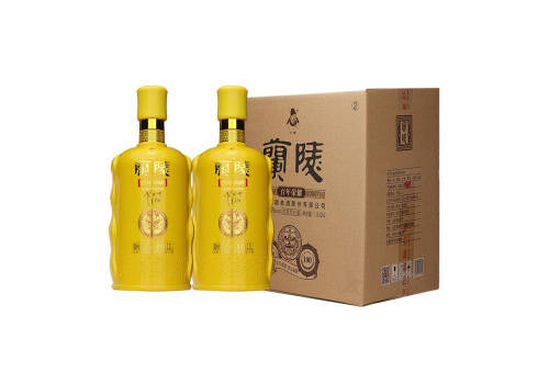 52度兰陵百年荣耀浓香型白酒1100mlx2瓶礼盒装价格多少钱？