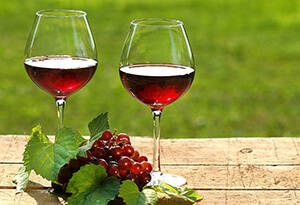 5种不同类型的葡萄酒