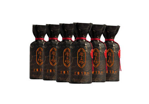 53度厚工坊2012工道原窖酿造酱香酒6瓶整箱市场价多少钱？