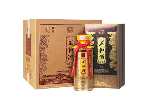 53度贵州茅台镇正和酒纯酿酱香型白酒500mlx6瓶整箱价格？