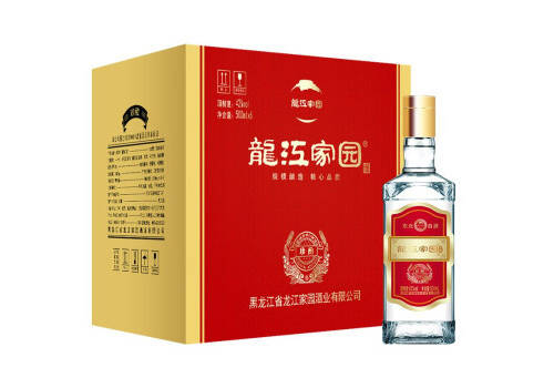 42度龙江家园珍酌浓香型白酒500mlx6瓶整箱价格？