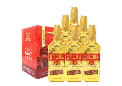 46度永丰牌北京二锅头酒出口型小方瓶500mlx6瓶整箱价格？