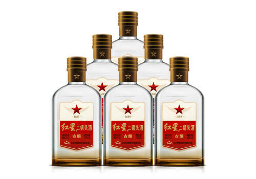 43度北京红星二锅头酒古酿清香型白酒125mlx6瓶整箱价格？