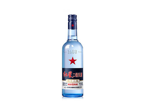 43度北京红星蓝瓶二锅头酒绵柔8陈酿750ml多少钱一瓶？