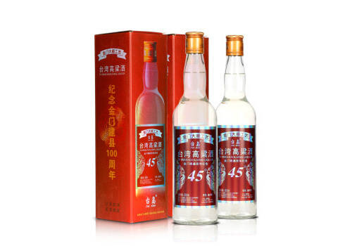 45度台岛台湾高粱酒600mlx2瓶礼盒装价格多少钱？