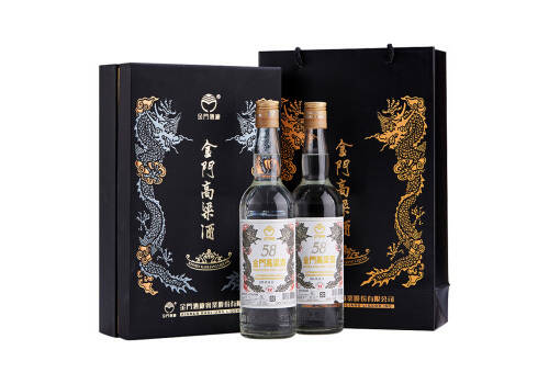58度台湾金门高粱酒白金龙600mlx2瓶礼盒装价格多少钱？