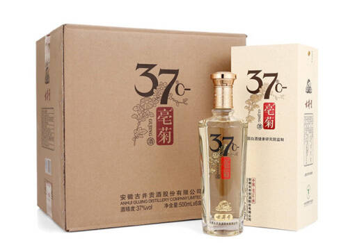 37度古井贡酒（-）亳菊白酒6瓶整箱市场价多少钱？