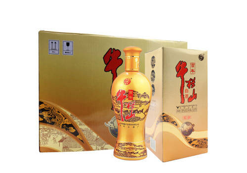 38度牛栏山北京二锅头酒白酒百年金牛500mlx6瓶整箱价格？
