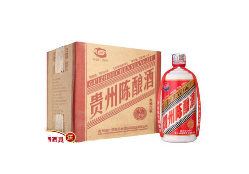 52度贵州茅台镇太酉贵州陈酿V20浓香型白酒500mlx4瓶整箱价格？