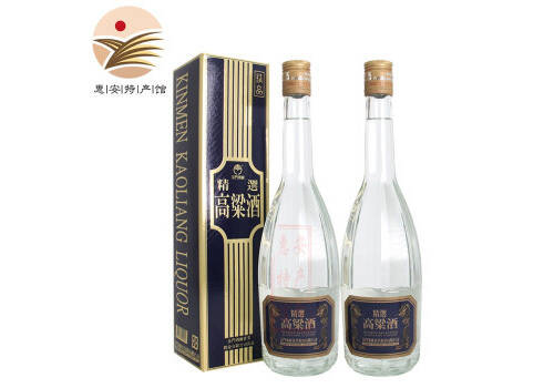 58度台湾金门高粱酒精选高粱酒600mlx2瓶礼盒装价格多少钱？