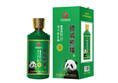 53度贵州茅台镇国威熊猫15酱香型白酒500ml多少钱一瓶？