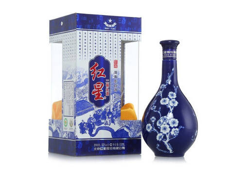52度北京红星珍品蓝花瓷二锅头酒500ml多少钱一瓶？