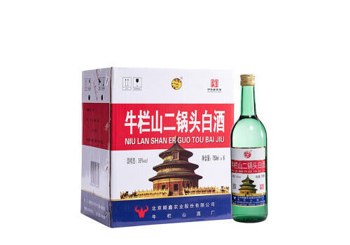 56度牛栏山北京二锅头白酒大美子（原出口美国）750mlx6瓶整箱价格？