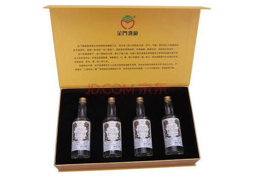 58度台湾金门高粱酒珍藏版小酒96mlx4瓶礼盒装价格多少钱？
