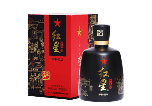52度北京红星百年酒醇和黑坛浓香型白酒500ml多少钱一瓶？