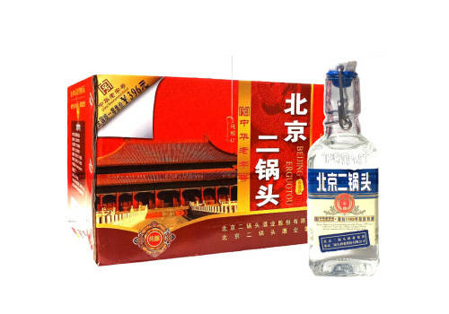 42度永丰牌北京二锅头出口型小方瓶蓝标200mlx24瓶整箱价格？
