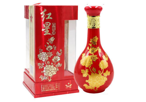 52度北京红星二锅头酒百年酒富贵红花瓷6瓶整箱价格？