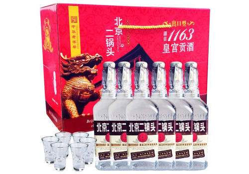 50度永丰牌北京二锅头出口型小方瓶咖色500mlx6瓶整箱价格？
