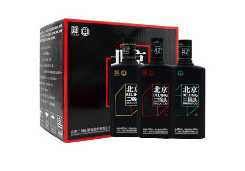 42度永丰牌北京二锅头黑方瓶三色混搭500mlx9瓶整箱价格？