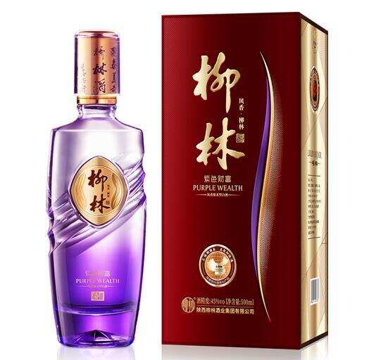 柳林酒紫色财富45度价格，198的绵柔凤香内外兼修很出众