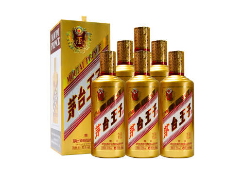 53度贵州茅台金王子酒500mlx6瓶整箱价格？
