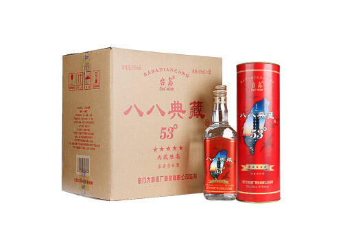 53度台岛台湾高粱酒600mlx6瓶整箱价格？