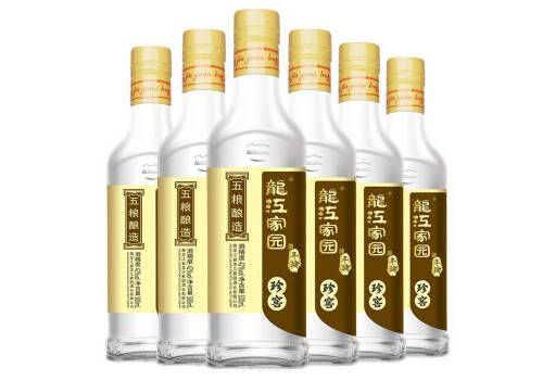 42度龙江家园珍窖浓香型白酒500mlx6瓶整箱价格？