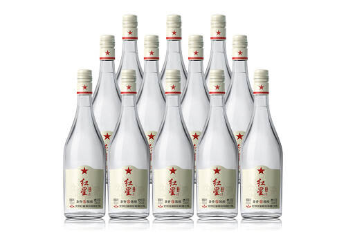 42度北京红星二锅头酒百年陈酿5兼香白瓶12瓶整箱价格？