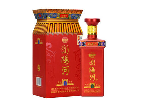 42度浏阳河天香国色N9浓香型白酒475mlx6瓶整箱市场价多少钱？