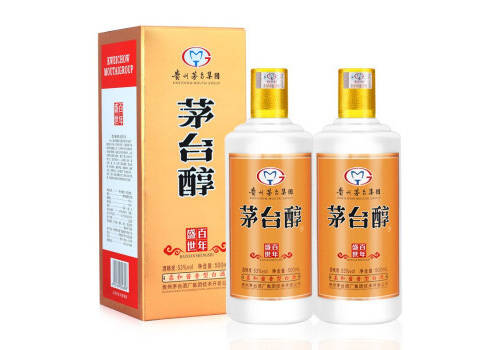 53度贵州茅台集团茅台醇百年盛世酱香型白酒500mlx2瓶礼盒装价格多少钱？